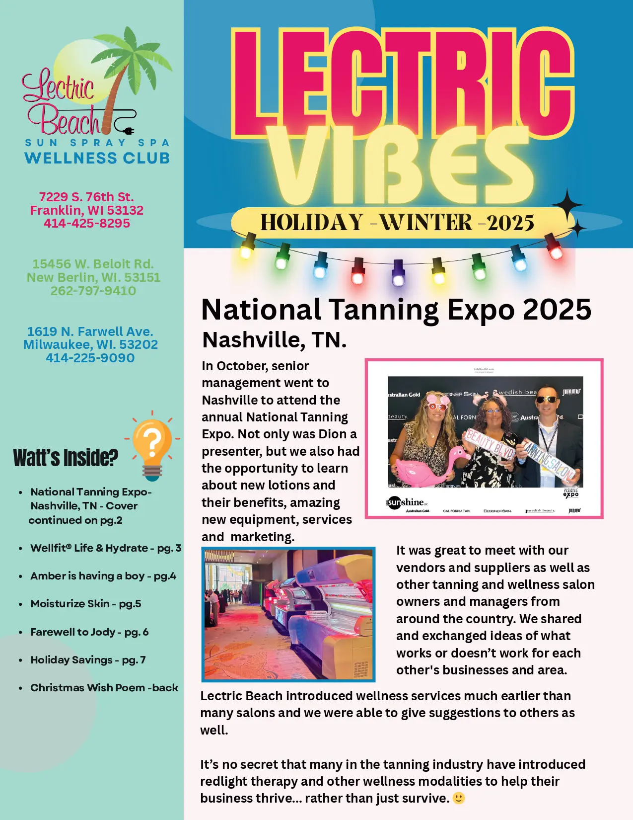Holiday Lectric Beach Newsletter (1) Page 0001
